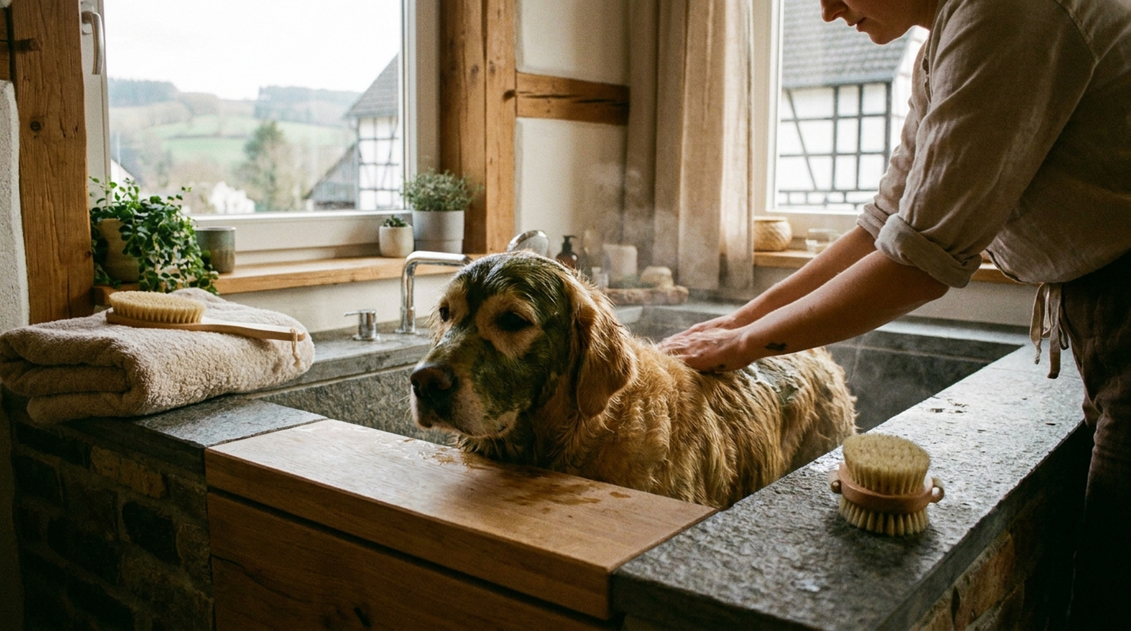 Meeresbrise im Sauerland: Thalasso-Wellness für Hunde