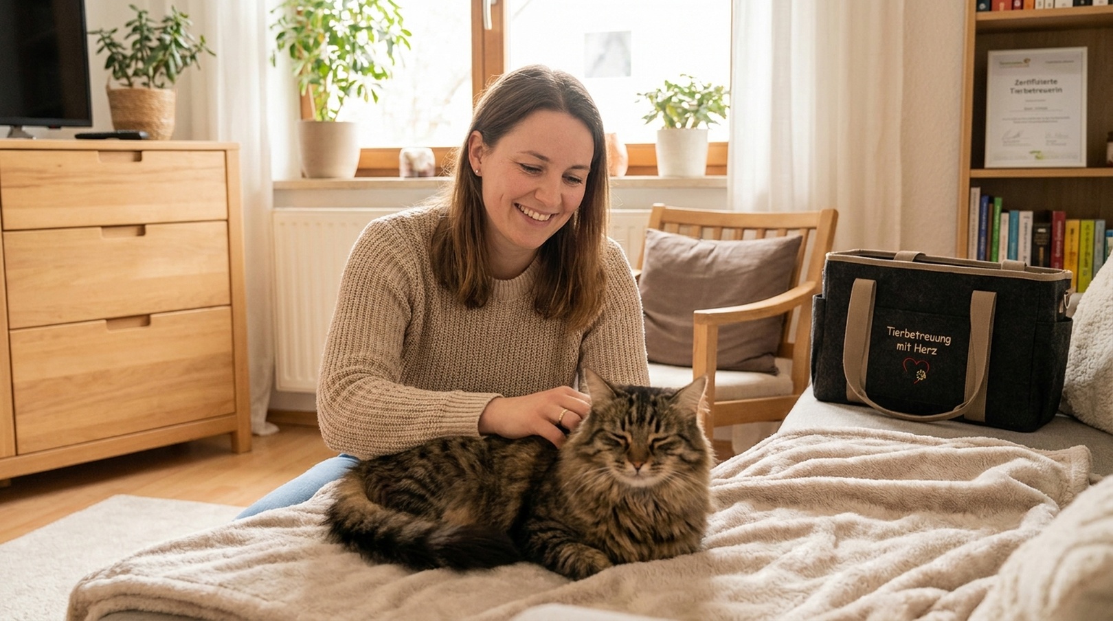 Sorgenfrei in den Urlaub - deine Katze zuhause betreuen lassen
