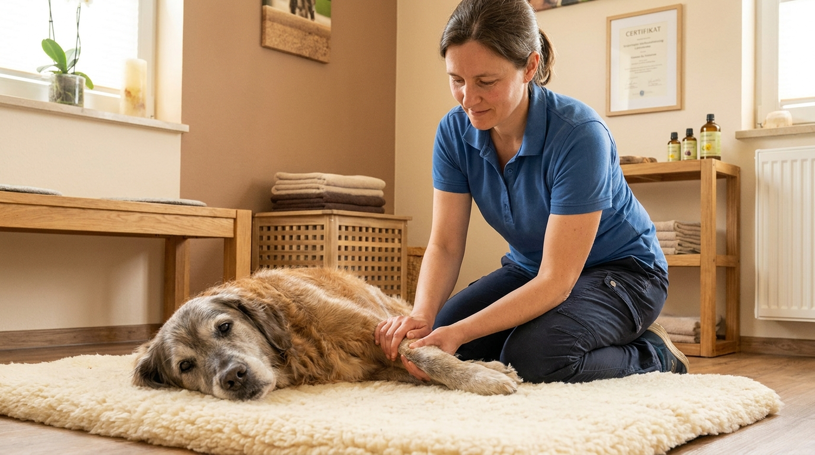 Goldene Jahre: Wellness- & Vorsorge-Check für Hundesenioren