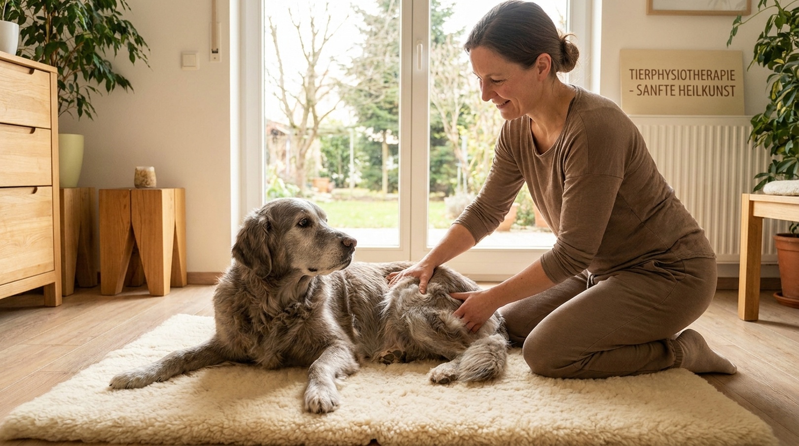 Senior-Wellness & Mobilitäts-Check für graue Schnauzen