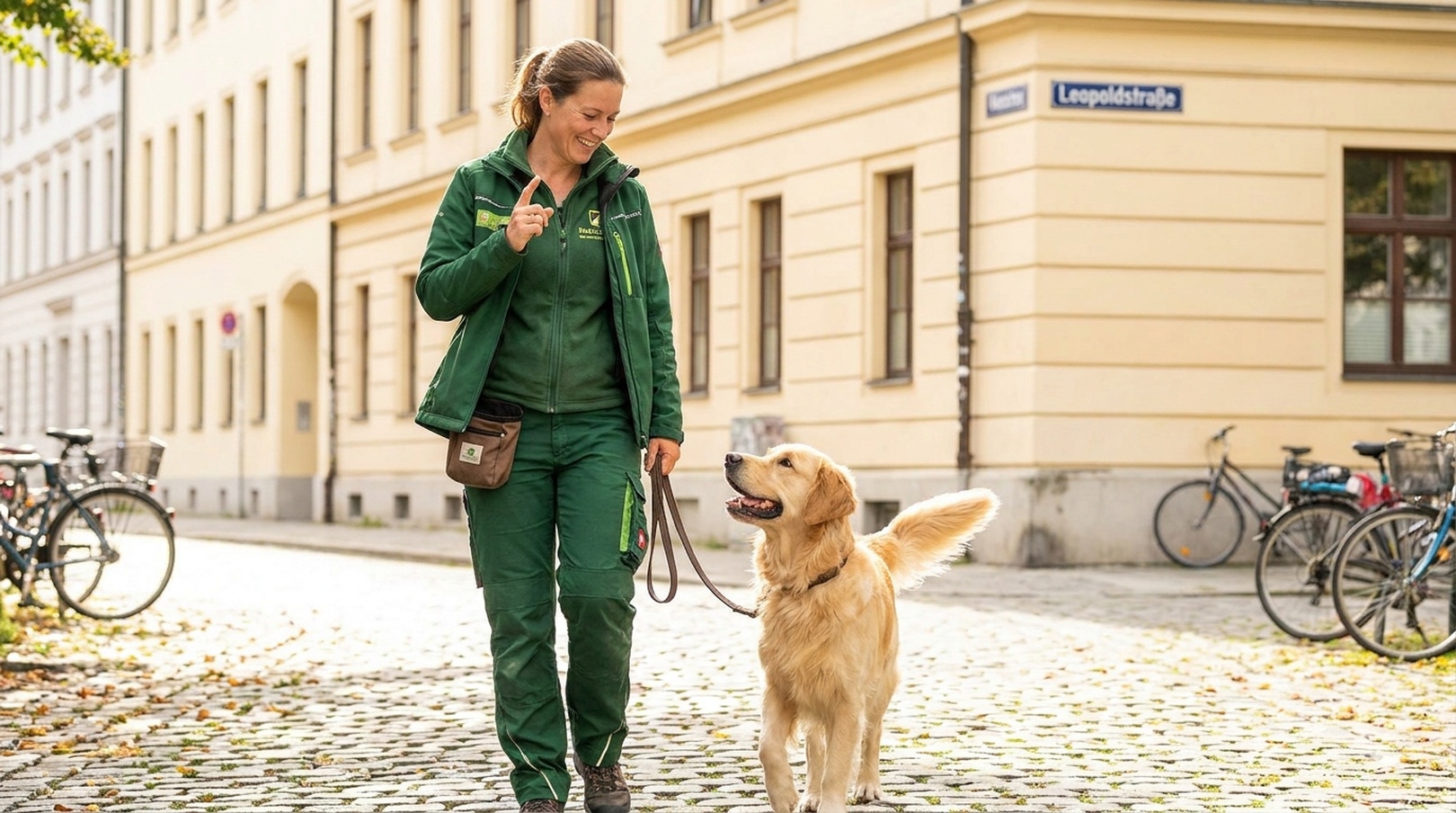Profi-Gassi: Der exklusive Trainingsspaziergang in München