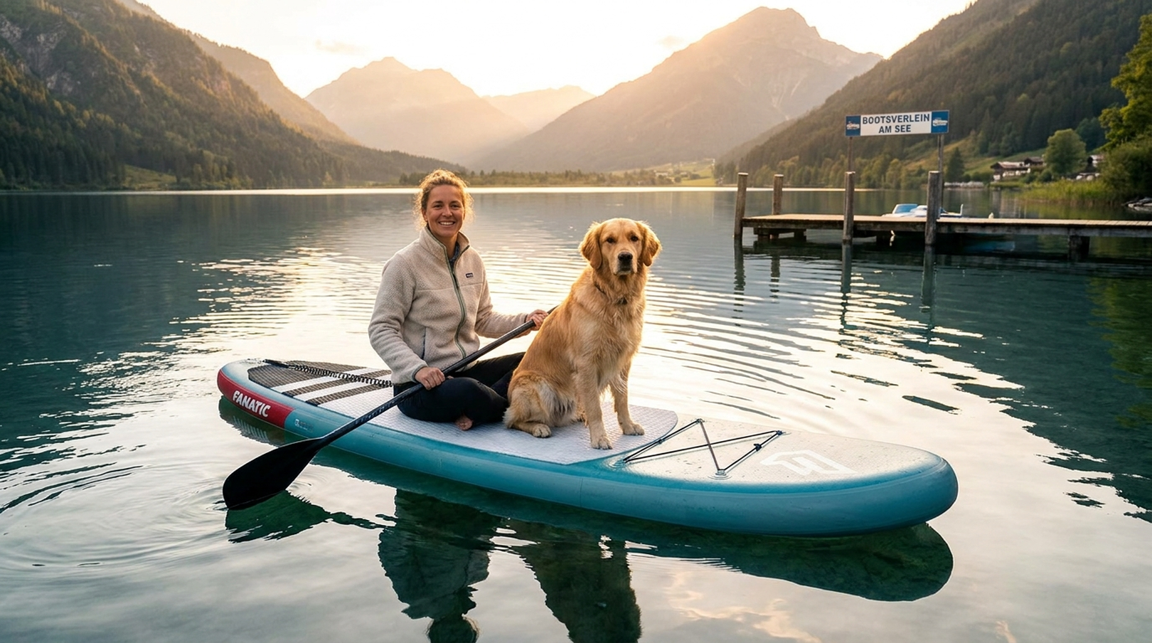 SUP-Hund Abenteuer: Gemeinsam übers Wasser gleiten
