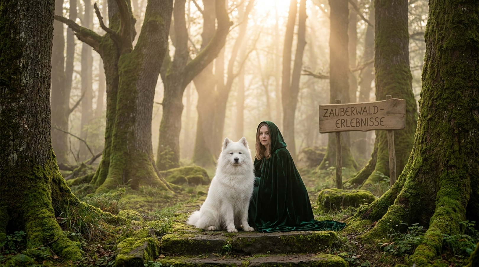 Magisches Fantasy-Shooting für Tier & Halter