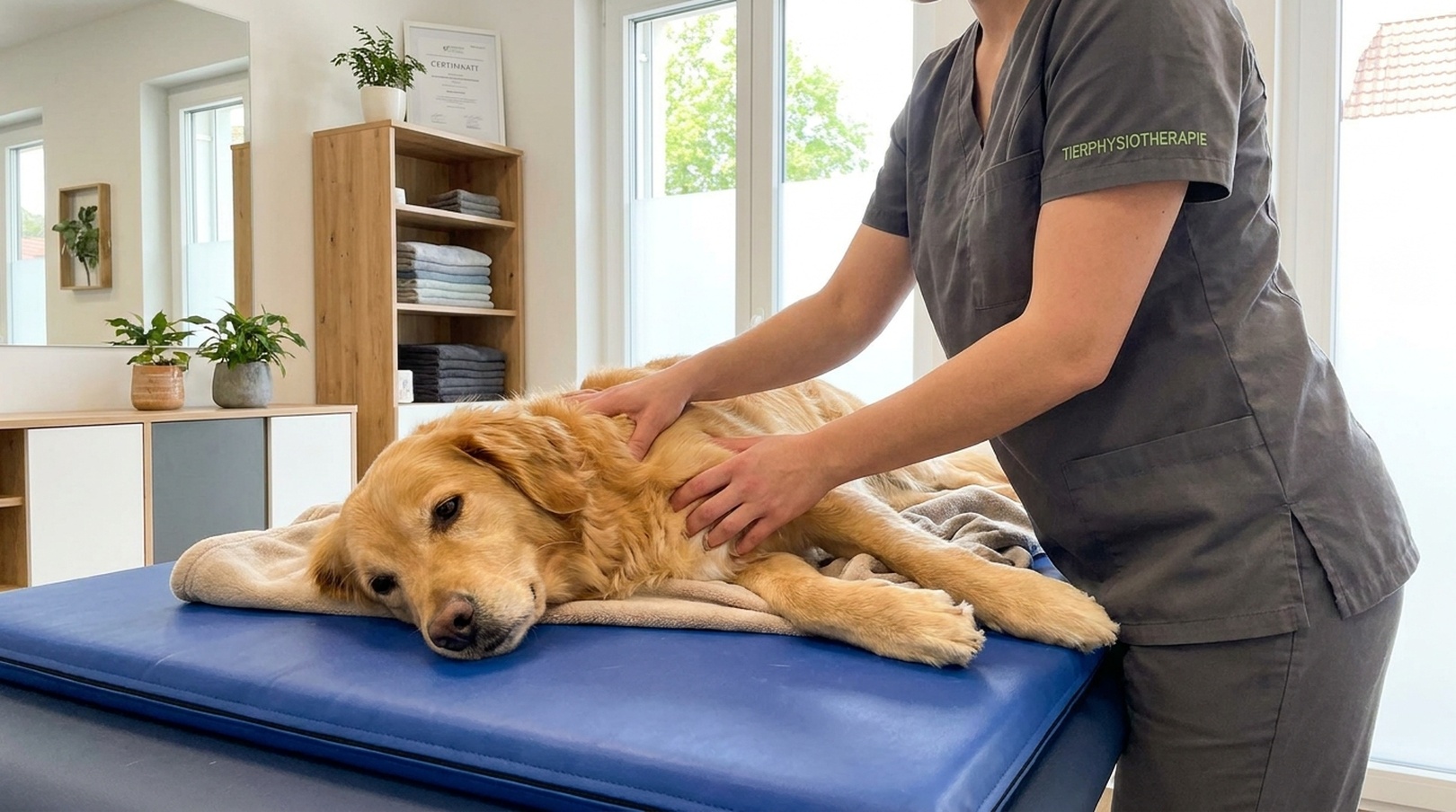 Pfotenglück & Entspannung: Professionelle Massage für Deinen Hund