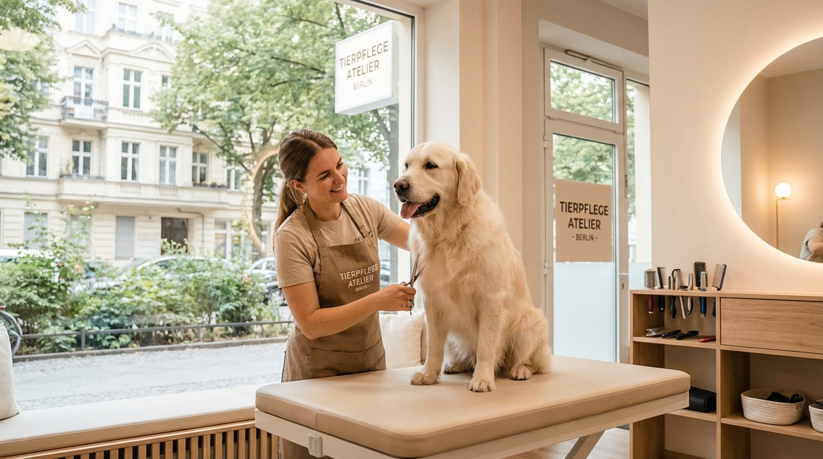 Rundum-Sorglos Hunde-Styling: Das ultimative Verwöhnprogramm in Berlin