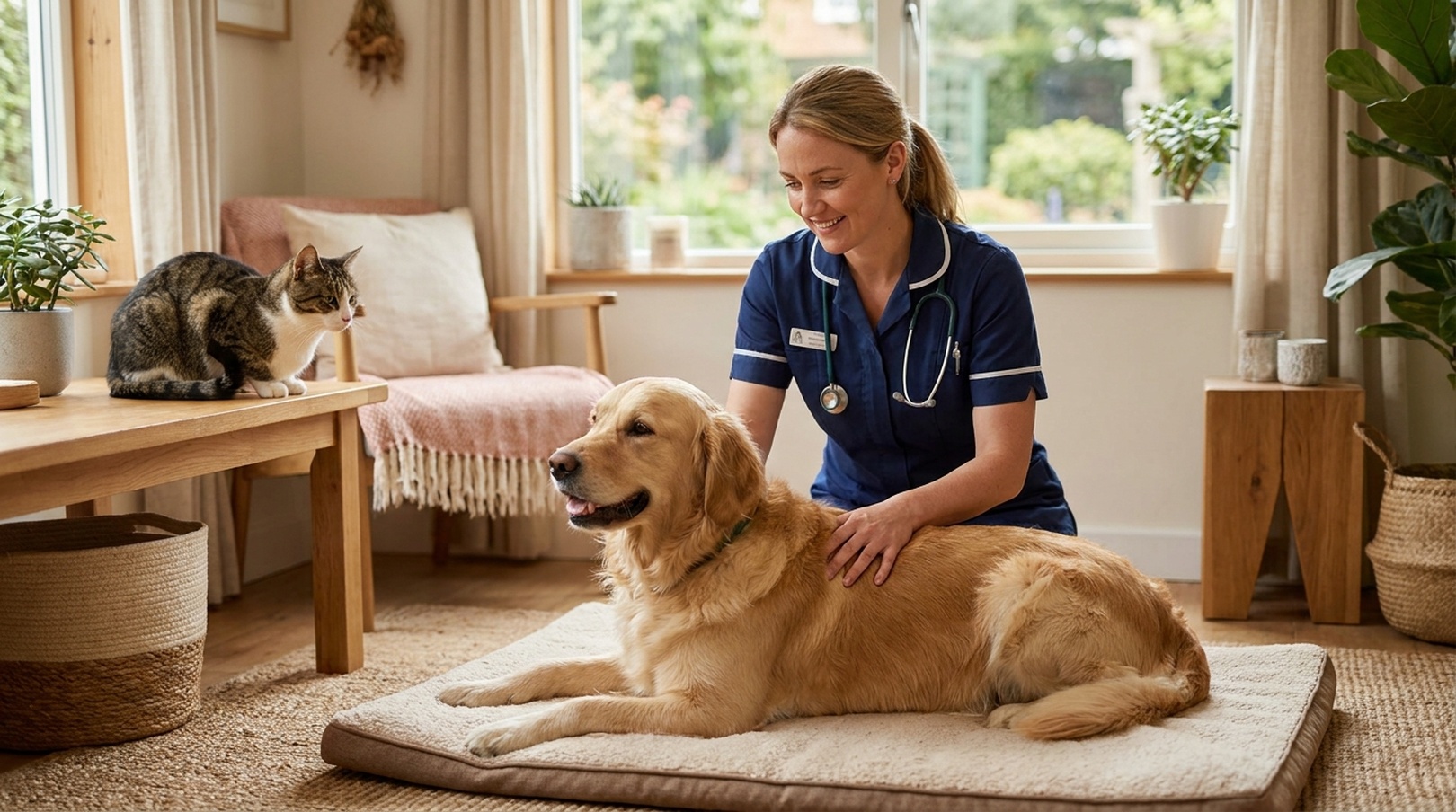 Ganzheitliche chiropraktische Methoden für Hund und Katze -(chiropraktische Therapie nach Therapiezentrum Sarah Mergen)