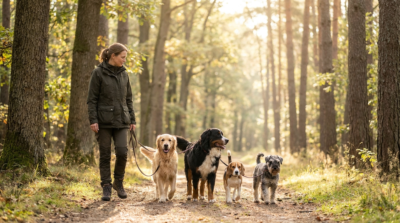 Sicherer Pfoten-Kontakt: Der Köterlogie® Social Walk