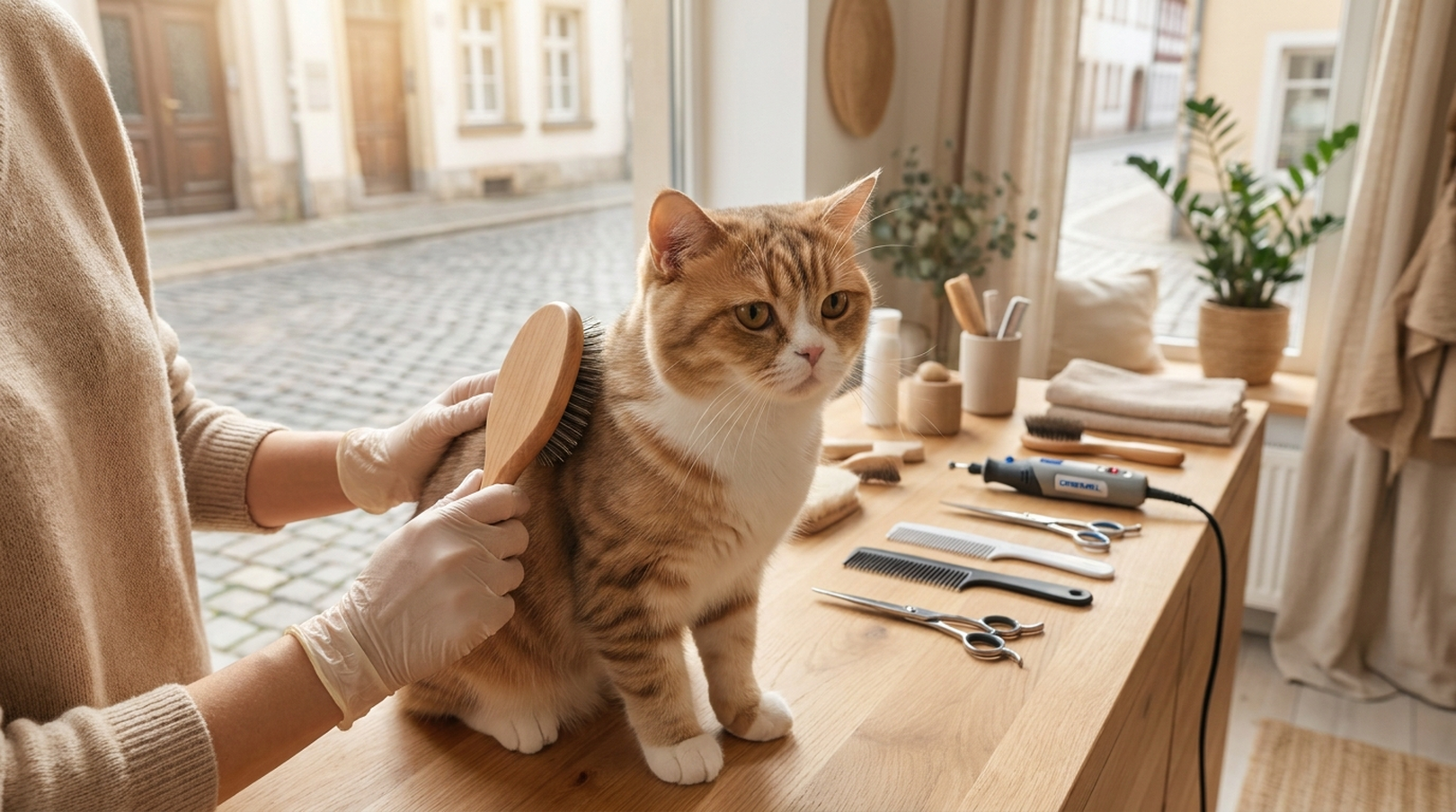 Samtpfoten-Verwöhnzeit: Sanfte Pflege für Katzen & Kleintiere