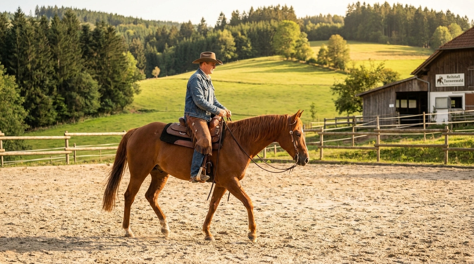 Western-Feeling in Little America: Individuelle Reitstunde & Horsemanship