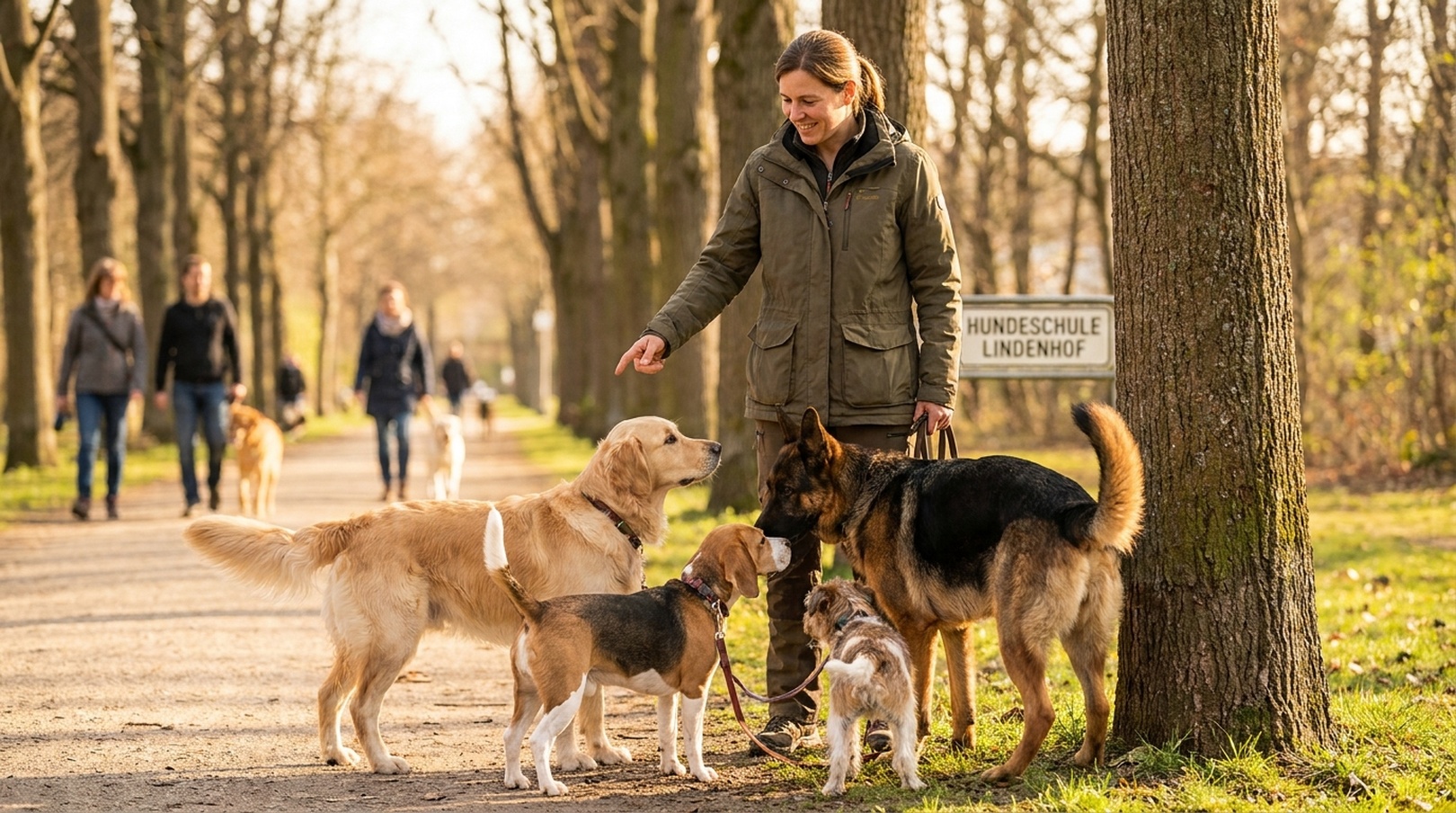 Sozialisierungs-Spaziergang mit Profi-Begleitung