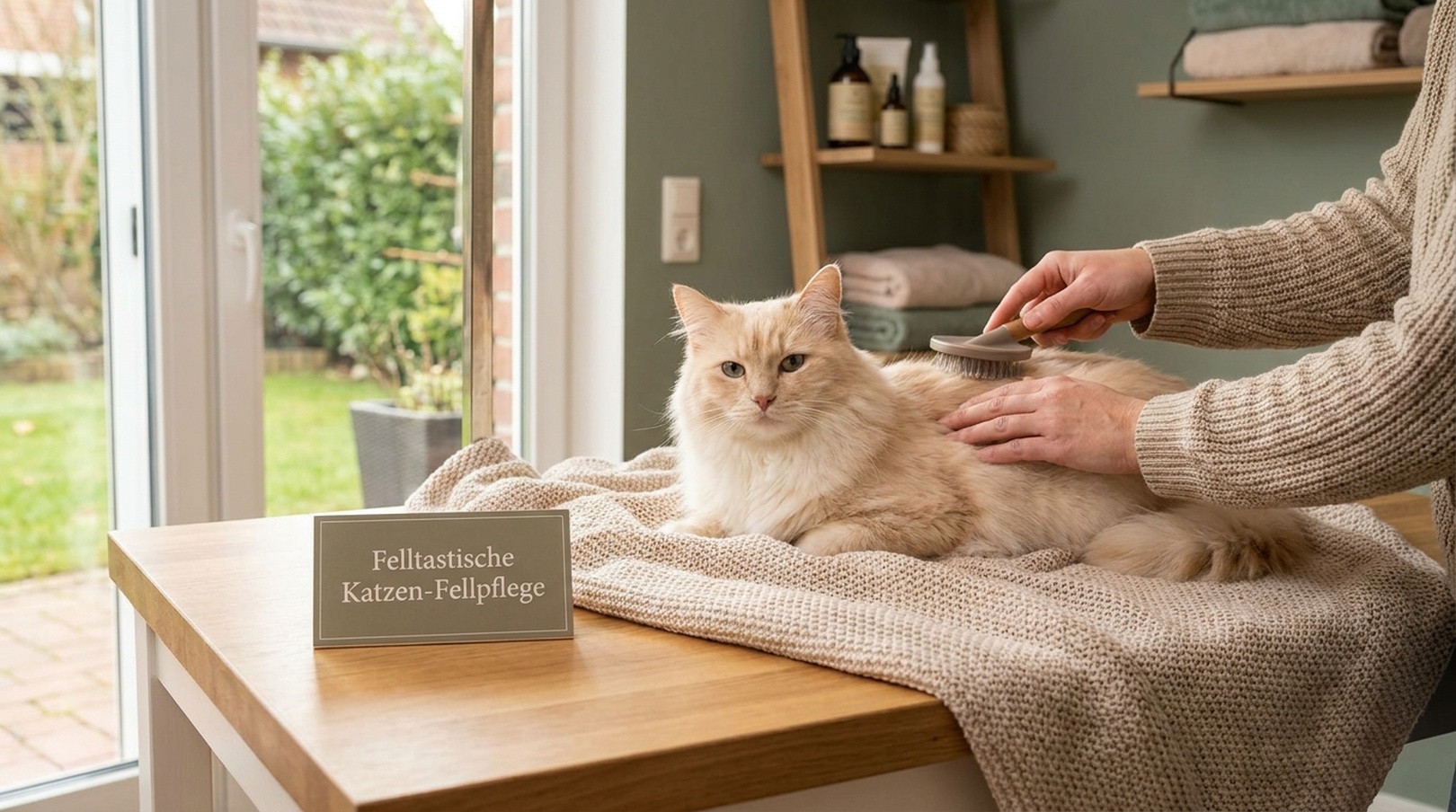 Felltastische Katzen- Fellpflege