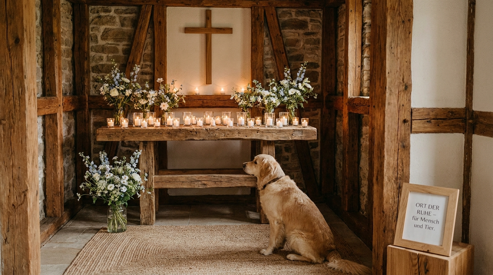 Stiller Abschiedsmoment in der Kapelle Celle
