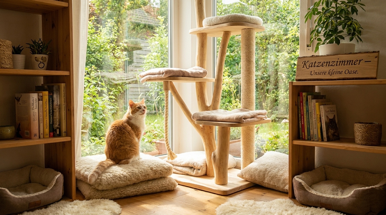 Katzen-Auszeit im exklusiven Einzelzimmer