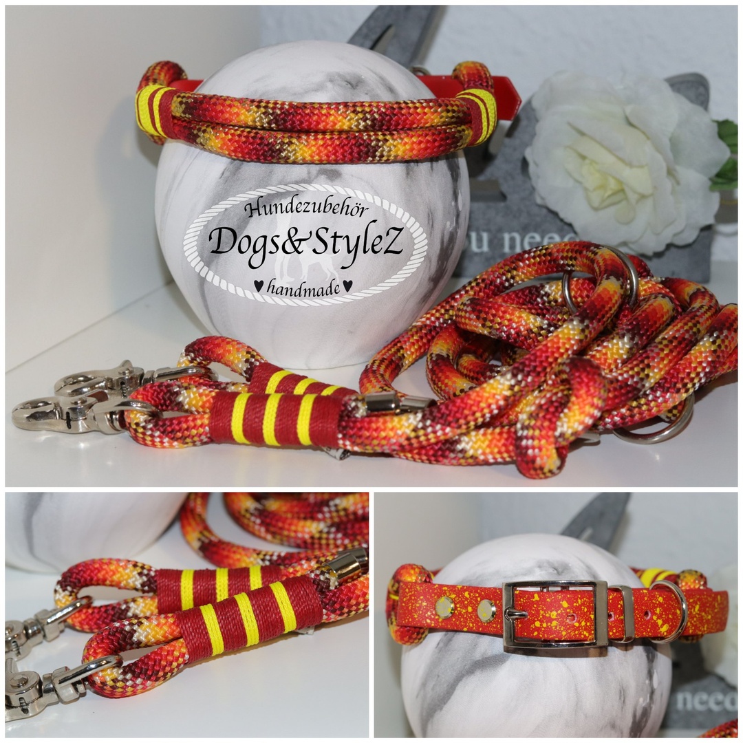 Halsband & Leine im Set - TauStyleZ-TauSeil