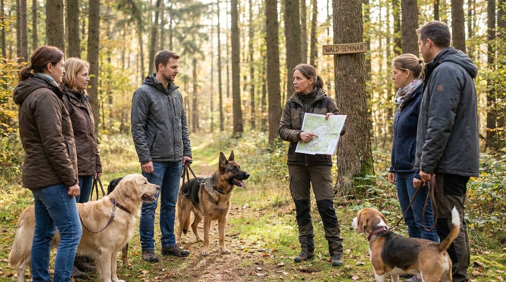 Outdoor-Workshop: Sicher und entspannt wandern mit Hund